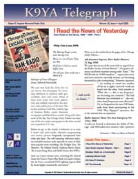 K9YA Telegraph - April 2025